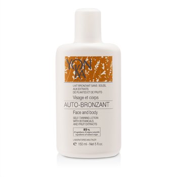 Creme Solar Care Lait Auto-Bronzant - Hydrating, Nourishing Self-Tanning Milk With DHA & Fruit Extracts - Face & Body