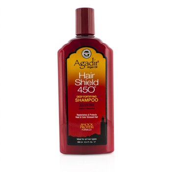 Shampoo de Fortalecimento Profundo Livre de Sulfato Hair Shield 450 Plus (Para Todos os Tipos de Cabelos)