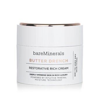 BareMinerals Butter Drench Restorative Rich Cream - Tipos de pele seca a muito seca