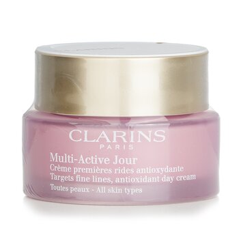 Clarins Creme de dia antioxidante multi-ativo para linhas finas - para todos os tipos de pele