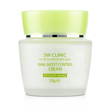 Snail Moist Control Cream (Intensive Anti-Wrinkle) - Para tipos de pele seca a normal
