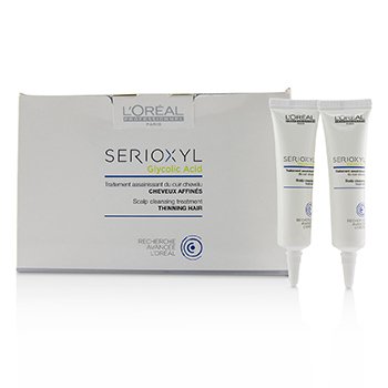 Professionnel Serioxyl Glycolic Acid Scalp Cleansing Treatment (Thinning Hair)