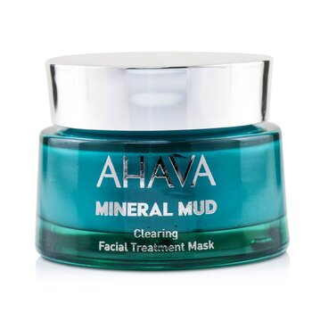 Máscara de tratamento facial para limpeza de lama mineral