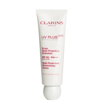 Clarins UV Plus [5P] Tela Hidratante Multiproteção Antipoluição FPS 50 - Rosa
