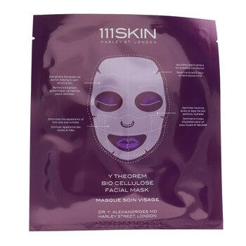 111skin Teorema Y Máscara Facial de Biocelulose