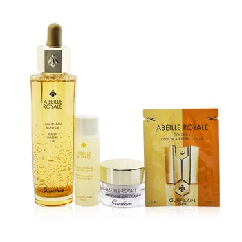 Guerlain Programa Age-Defying Abeille Royale: Youth Watery Oil 50ml + Fortifying Lotion 15ml + Double R Serum 8x0,6ml + Day Cream 7ml