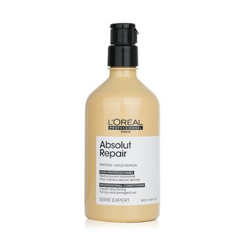 Professionnel Serie Expert - Absolut Repair Protein + Gold Quinoa Instant Resurfacing Conditioner (For Dry & Damaged Hair)