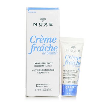 Creme Fraiche De Beaute 48HR Moisturizing Plumping Cream Gift Set (para pele normal)