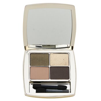Pure Color Envy Luxe Eyeshadow Quad # 06 Metal Moss