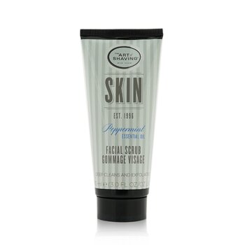 Facial Esfoliante - Peppermint Óleo essêncial ( pele sensível )