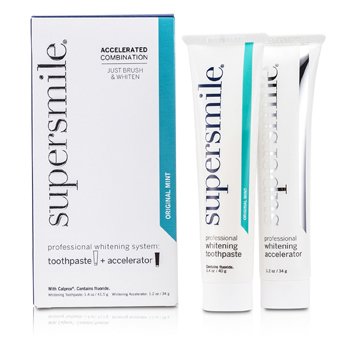 Tratamento Para Clarear os Dentes Professional: Toothpaste 50g/1.75oz + Accelerator 34g/1.2oz