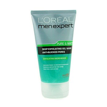 Gel Esfoliante Men Expert Pure & Matte Deep Wash