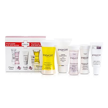 Kit de Viagem : Speciale 5 + Creme Purifiante + Demaquillant Essentiel + Loção Essentielle + Pate Grise