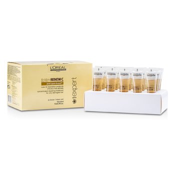 Creme Professionnel Expert Serie - Renew C Concentrated Repairing Tratamento ( cabelos danificados ) ( Nova embalagem )