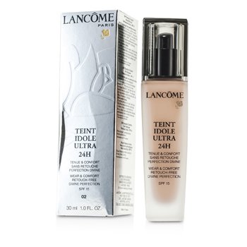 Base Teint Idole Ultra 24H Wear & Comfort Foundation SPF 15 - # 02 Lys Rose