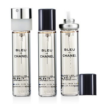 Bleu De Chanel Twist & Spray Eau De Toilette Refil 3x20ml Brasil