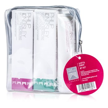 Kit Macio & Brilhante Jet Set : Shampoo + Condicionador+ Elasticizer