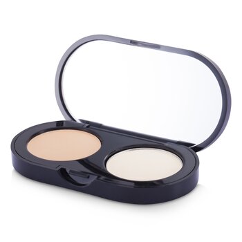 Kit de corretivos New Creamy Concealer Kit - Sand Creamy Concealer + Pale Yellow Sheer Finished Pressed Powder