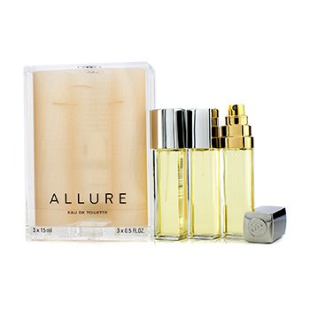 Allure Eau De Toilette Purse Spray And 2 Refills
