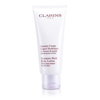 Clarins Loção com Manteiga de Karité Moisture Rich (Pele seca)