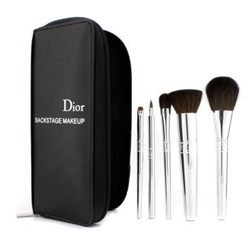 Dior Backstage Makeup Kit de pinceis ( Face Pó, Blush, Eyes, Delineador, Lips )
