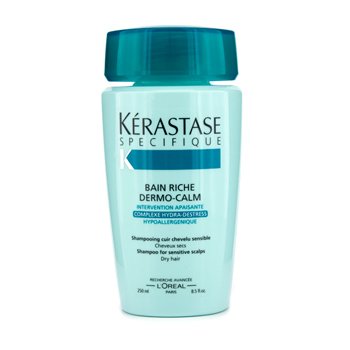 Shampoo Kerastase Dermo-Calm Bain Riche  (Cabelos Secos e Couro Cabeludo Sensivel)