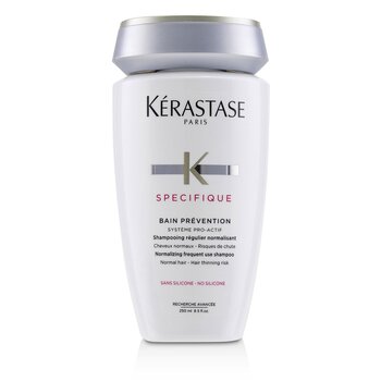 Kerastase Shampoo Specifique Bain Prevention Normalizing Frequent Use Shampoo (Normal Hair - Hair Thinning Risk) (Cabelo Normal)