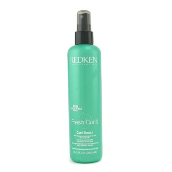 Fresh Curls Curl Boost Anti-Frizz Scrunching Spray Gel ( cabelo cacheado )