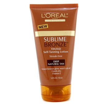 Loção autobronzeadora Sublime Bronze Self-Tanning Lotion - Deep Natural Tan ( Tube )