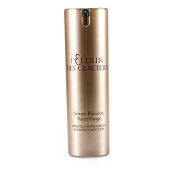 Elixir Des Glaciers Serum Precieux Votre Visage - Swiss Poly-Active Essence ( Nova embalagem )