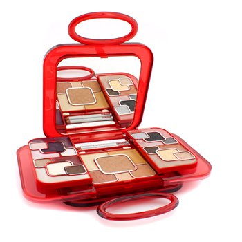 Kit de maquiagem Beauty Bag Red Makeup Kit - #03 (Brown Shades)
