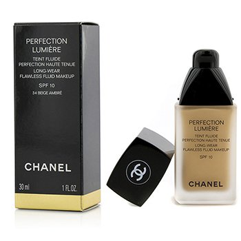 Base liquida Perfection Lumiere Long Wear Flawless Fluid Make Up SPF 10 - # 34 Beige Ambre