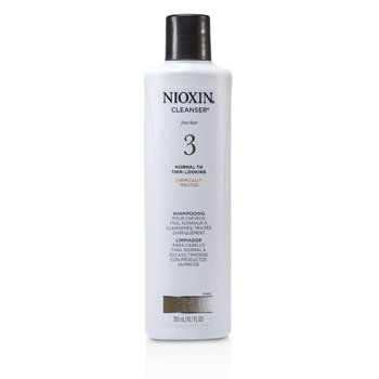 Shampoo System 3 Cleanser p/ cabelo fino , quimicamente tratado e com um aparencia rala