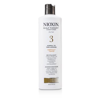 System 3 Scalp Therapy Conditioner For Fine Hair, Chemically Treated, Normal to Thin-Looking Hair