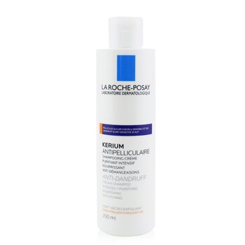 La Roche Posay Shampoo cremoso Kerium Anti-Dandruff Cream Shampoo (p/ cabelo seco e couro cabeludo)