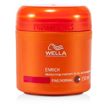 Cabelo seco hidratante Enrich Moisturizing Treatment for Dry & Damaged Hair (Fino/Normal)