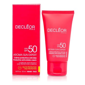 Creme anti-rugas Aroma Sun Expert Protective Anti-Wrinkle Cream High Protection SPF 50