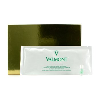 Mascara facial regeneradora Treatment: Folhas de colageno 5x35g + Collagen Post Treatment 5x2ml (sem água mineral)