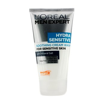 Sabonete liquido p/ rosto Men Expert Hydra Sensitive Soothing Cream Wash (Pele sensivel)