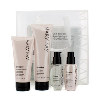 Kit TimeWise Miracle Set: Loção de limpeza 127g + Moisturizer 88ml + Creme diurno 29ml + Creme noturno 29ml