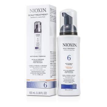 Kit System 6 Scalp Tratamento p/ cabelo médio médias e cabelo grosso, visilvemente ralo e tratado com quimica