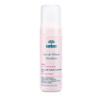 Espuma de limpeza Micellar Foam Cleanser With Rose Petals (p/ a pele norma e mista)