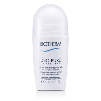 Biotherm Desodorante Deo Pure Invisible 48 Hours Antiperspirant Roll-On
