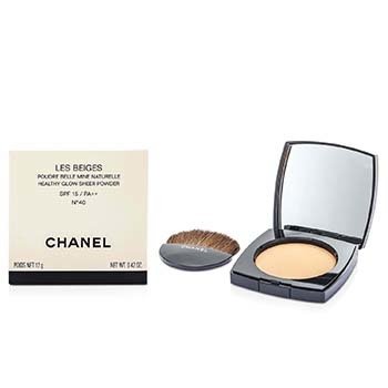 Pó facial Les Beiges Healthy Glow Sheer Powder SPF 15 - No. 40