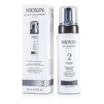 System 2 Scalp  Um tratamento com ingredientes Defesa UV para cabelo fino, cabelo fino, visivelmente ralo