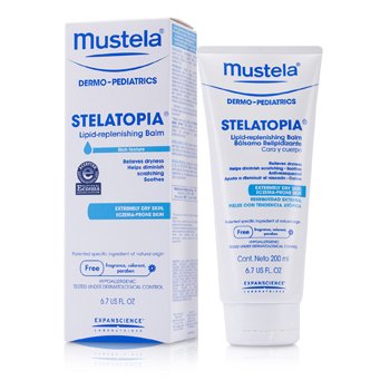 Bálsamo labial Stelatopia Balm Lipid-Replenishing (Para pele extremamente seca)