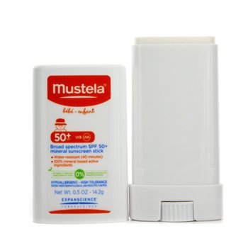 Protetor solar em bastão Broad Spectrum SPF 50+ Mineral Sunscreen Stick