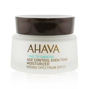 Ahava Creme Time To Smooth Age Control Even Tone Moisturizer SPF 20