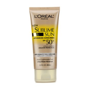 Protetor solar New Sublime Sun Advanced Sunscreen SPF 50+