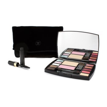 Estojo de maquiagem Altitude: 1x pó facial, 1x Blush, 1x Corretivo, 5x Sombra , 2x Brilho labial , 2x Batom , 1x Mini Mascara, 4x Pincel